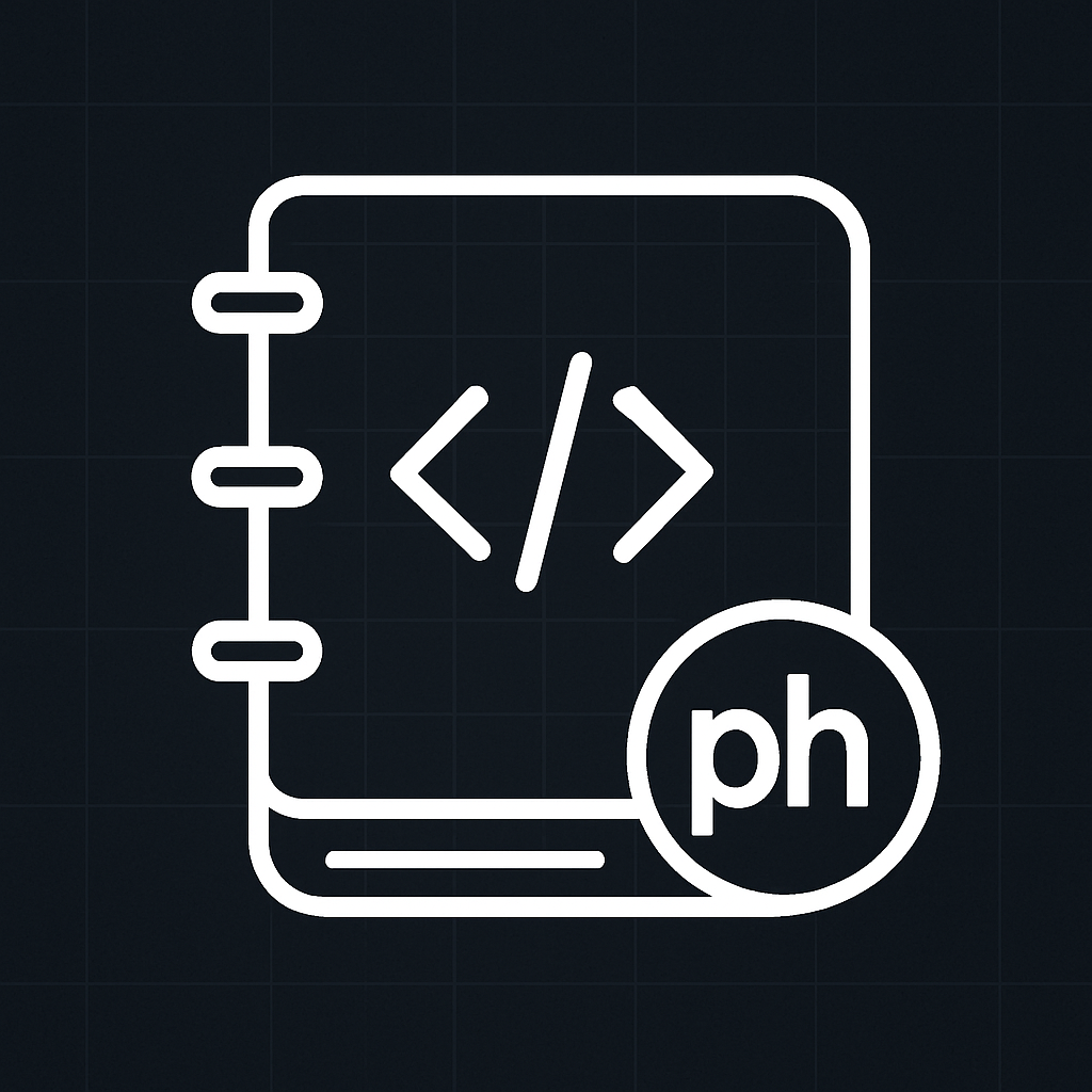 PHDEV Notebooks Logo